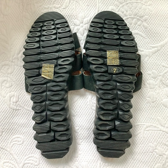 NEW Jeffrey Campbell Leather Rochelle Slide Sandal NWOB - Picture 13 of 15